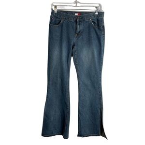Tommy Hilfiger Vintage Women/ Jrs Size 9 Flare Side Leg Split Jeans
